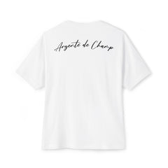 'TB White' shirt back