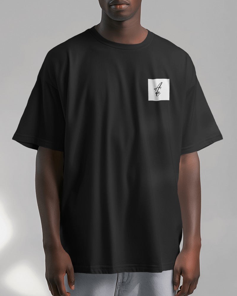 'SQR' shirt on model